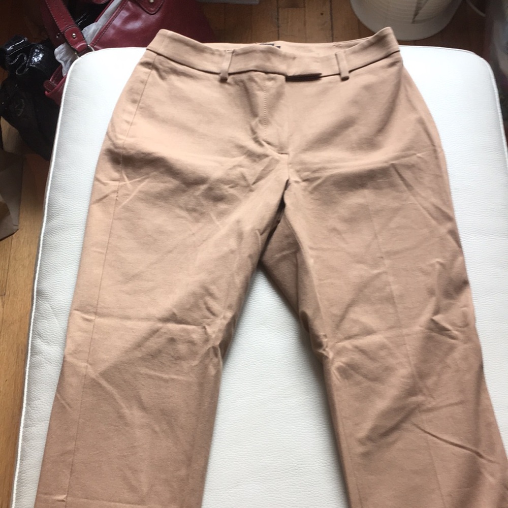 Talbots High Waist Khaki Trousers